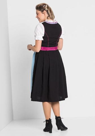 SHEEGO Dirndl in Schwarz