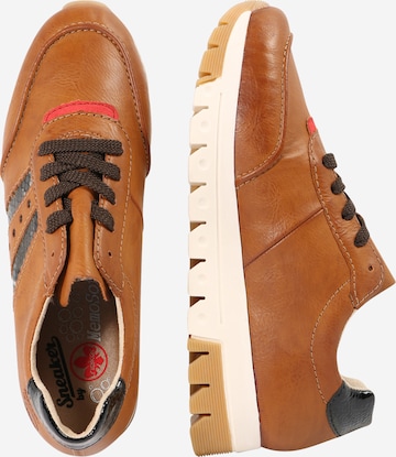 Rieker Athletic lace-up shoe in Brown