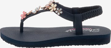 SKECHERS T-Bar Sandals 'Meditation' in Blue