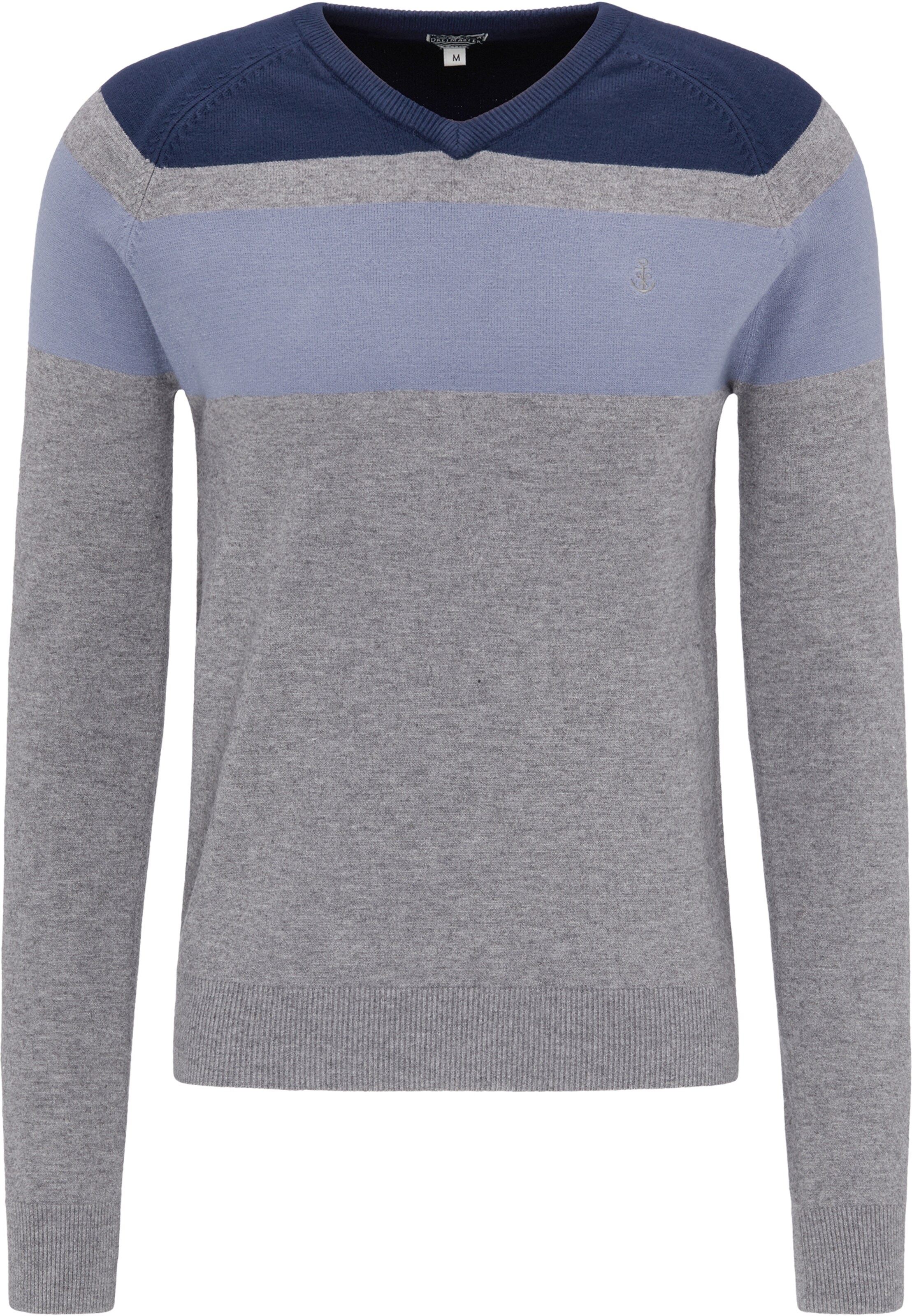 DREIMASTER - Trui 'Maritim' in de kleur Marine