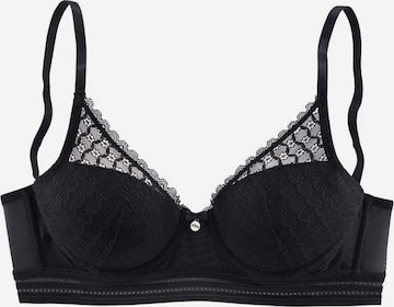 Reggiseno di s.Oliver in nero: frontale