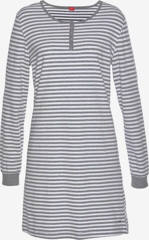 Chemise de nuit s.Oliver en gris : devant