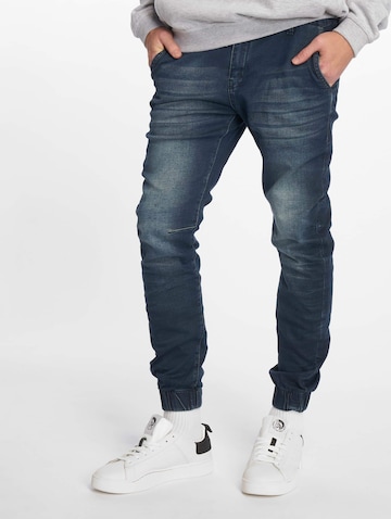 Just Rhyse Tapered Jeans 'San Miguel' in Blauw: voorkant