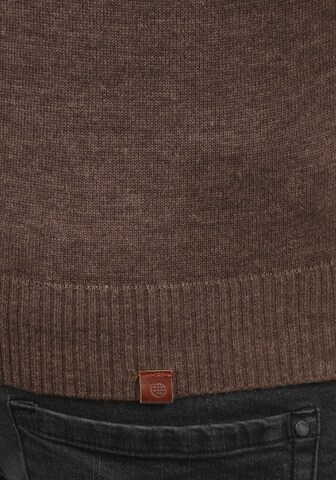 BLEND Strickpullover 'Lars' in Braun