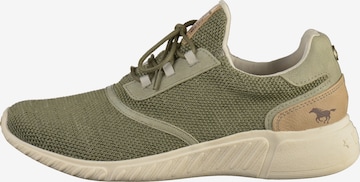 Sneaker low de la MUSTANG pe verde