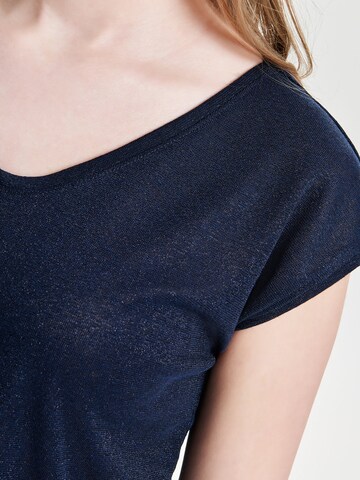 ONLY Shirt 'ONLSilvery' in Blauw