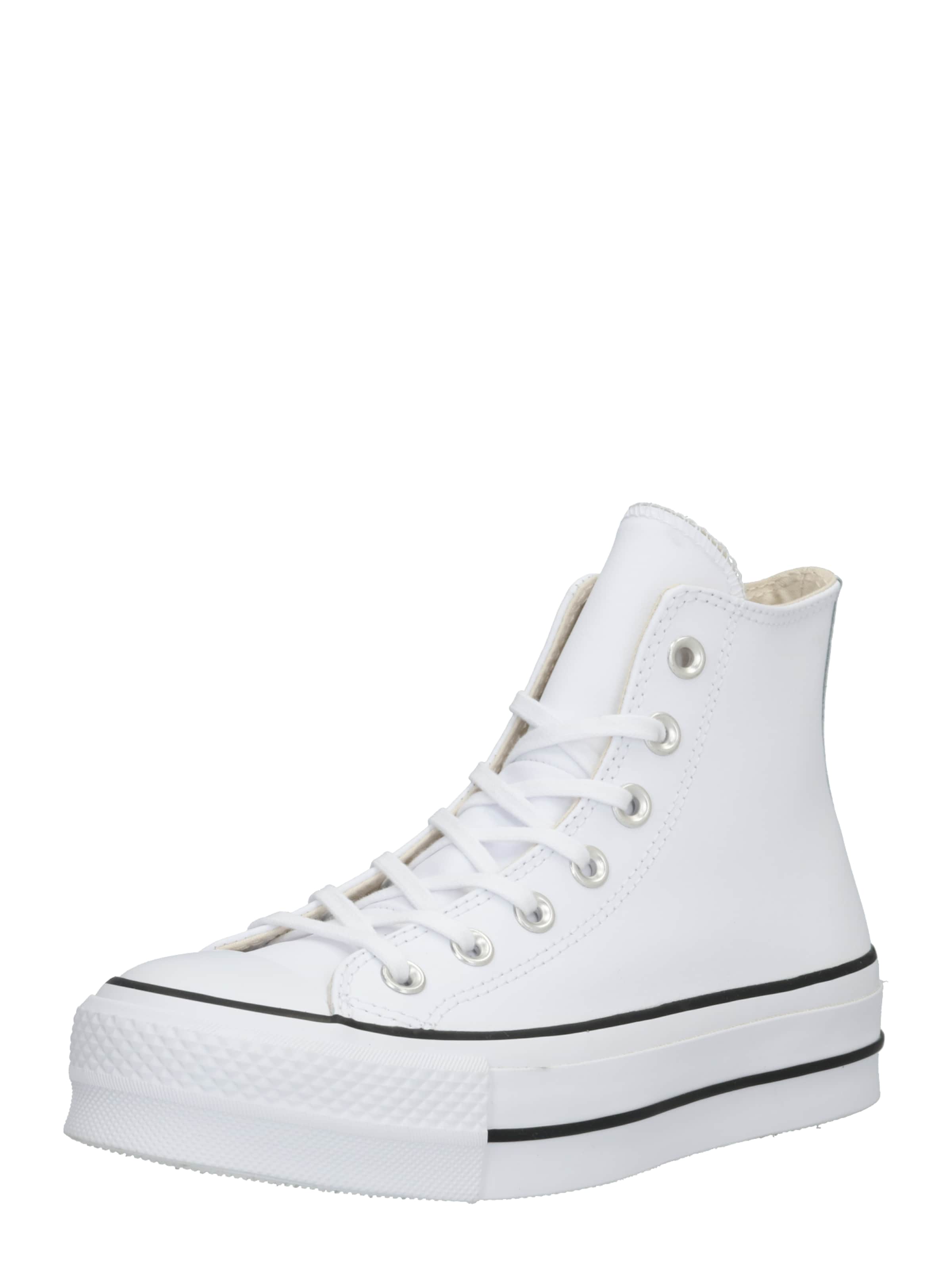 CONVERSE - Sapatilhas altas 'CHUCK TAYLOR ALL STAR' em branco: frente