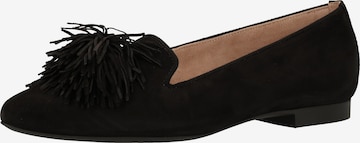 Paul Green Ballet Flats in Black: front