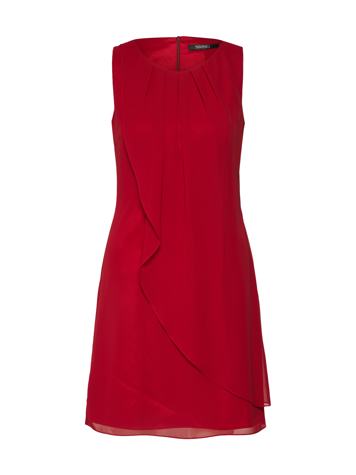 SWING Kleid in Rosso Vino 