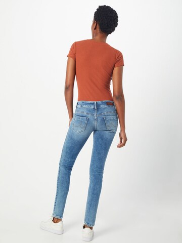 LTB Slimfit Jeans 'Molly' in Blauw: terug