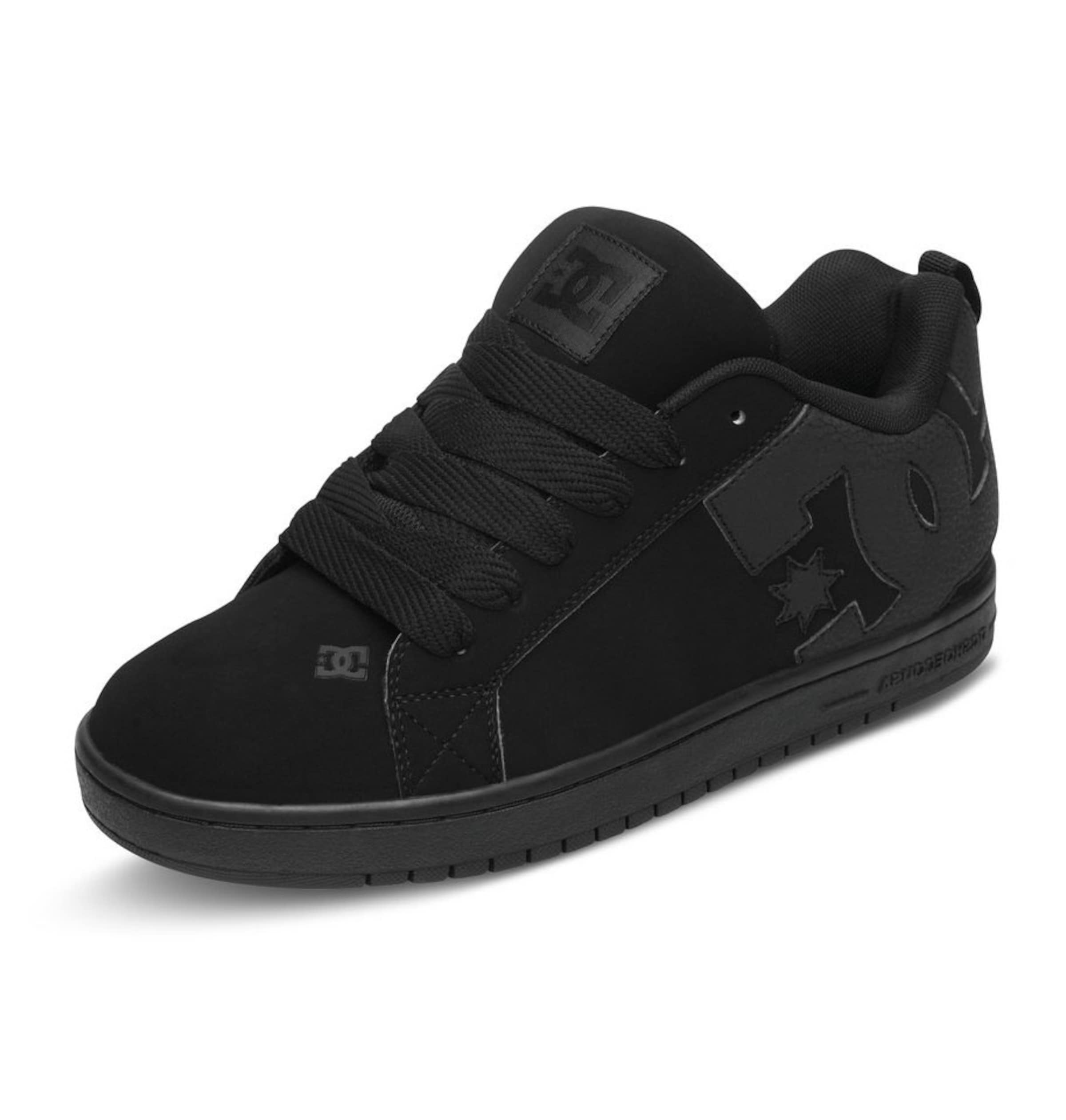 DC Shoes Низкие кроссовки 'Court Graffik' в Черный: спереди