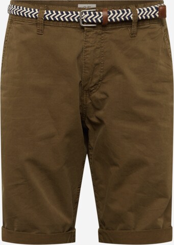 QS Loosefit Broek 'John' in Groen: voorkant