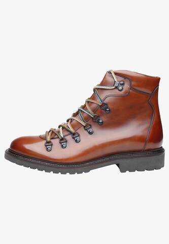SHOEPASSION Lace-Up Boots 'No. 666' in Brown