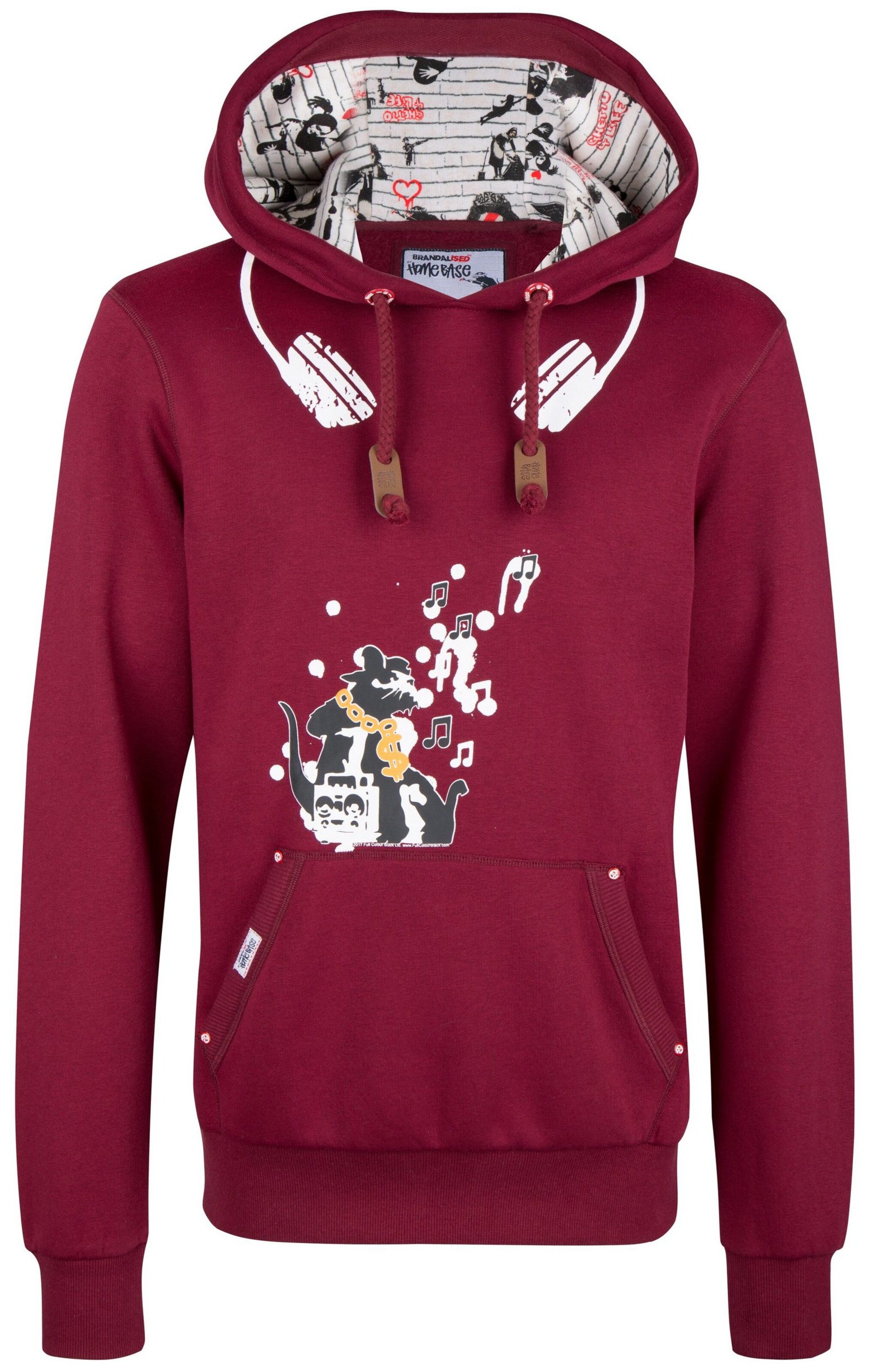 HOMEBASE - Sweatshirt in de kleur Robijnrood