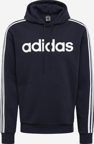 ADIDAS PERFORMANCERegular Fit Sportska sweater majica - plava boja: prednji dio