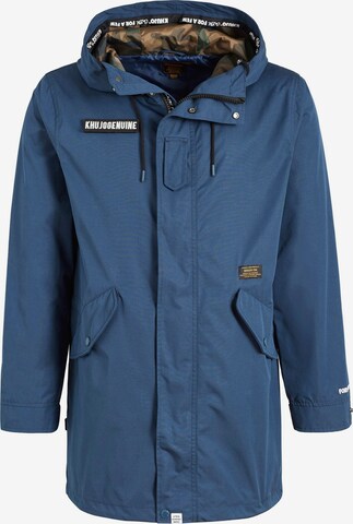 khujo Tussenparka 'Specter' in Blauw: voorkant