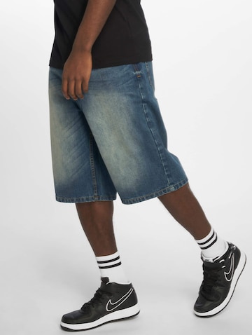 ROCAWEAR Loose fit Trousers 'Fri' in Blue