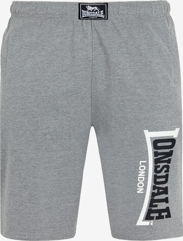 LONSDALE Pants 'Logo Jam' in Grey: front