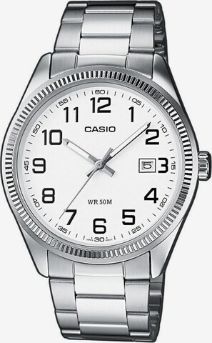 CASIO Analog Watch 'Mtd-1302Pd-7Bvef' in Silver: front