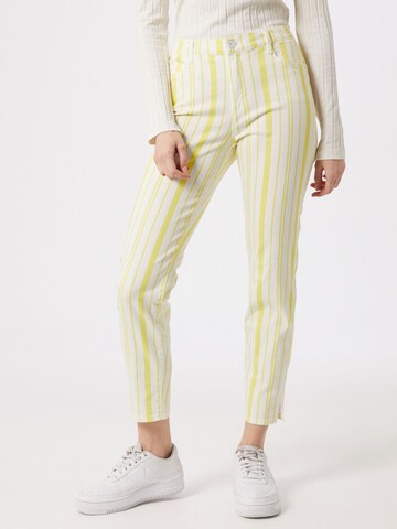 BRAX Slimfit Jeans 'Shakira' in Gelb: Vorderseite