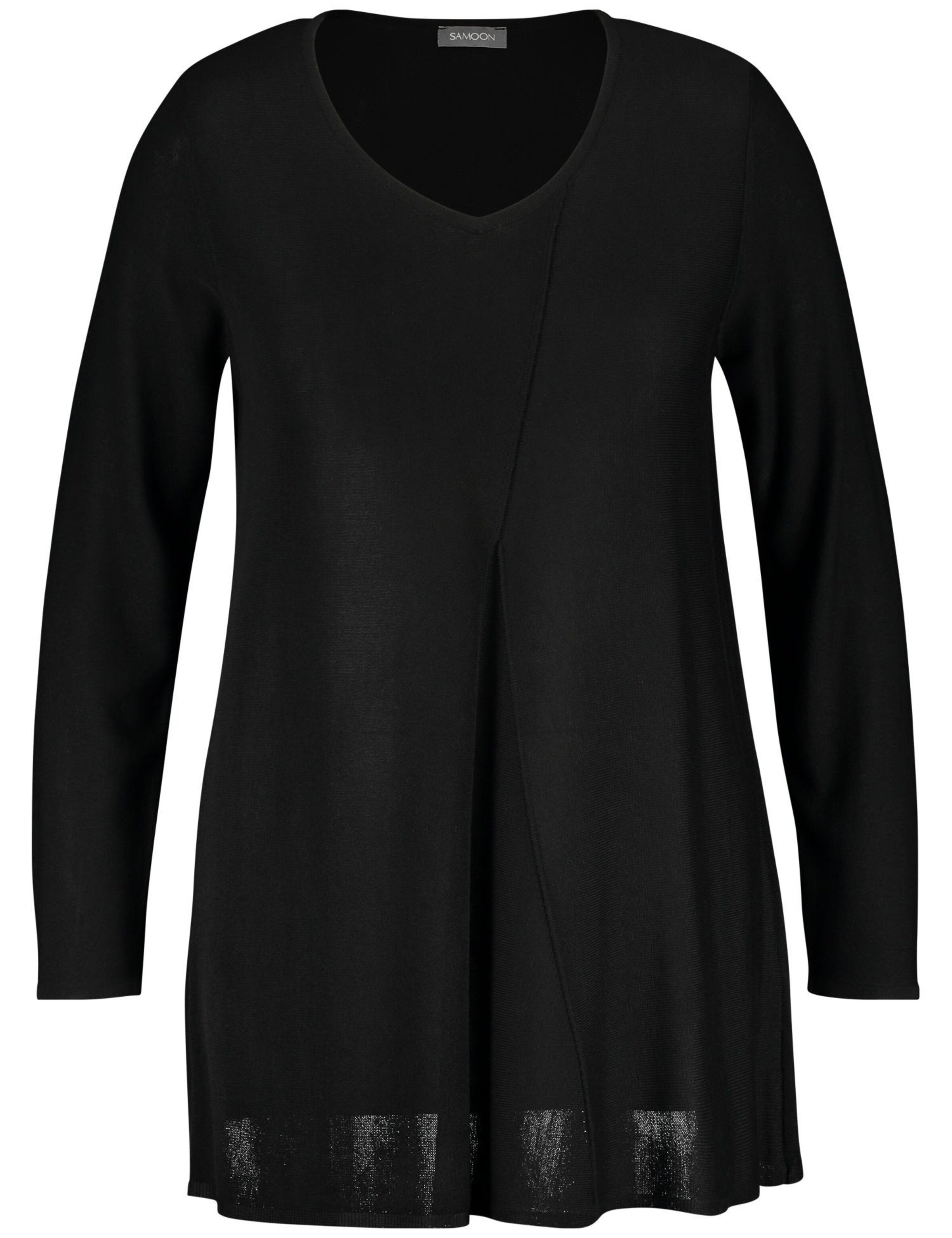 SAMOON - Pullover in schwarz