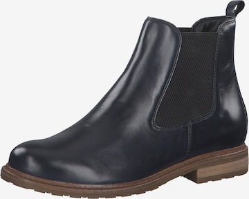 TAMARIS Chelsea Boots in Blau: predná strana