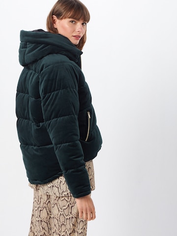 ONLY Zimní bunda – zelená: zadní strana