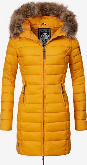 MARIKOO Χειμερινό παλτό 'Rose' σε χρυσοκίτρινο, Άποψη προϊόντος
