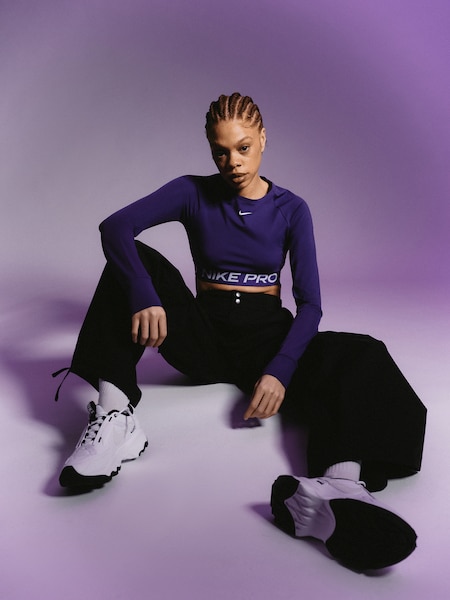 Sansilia - Purple Outdoor Look by Nike