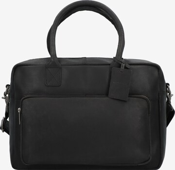 Borsa portadocumenti 'Vintage Mitch' di Burkely in nero: frontale