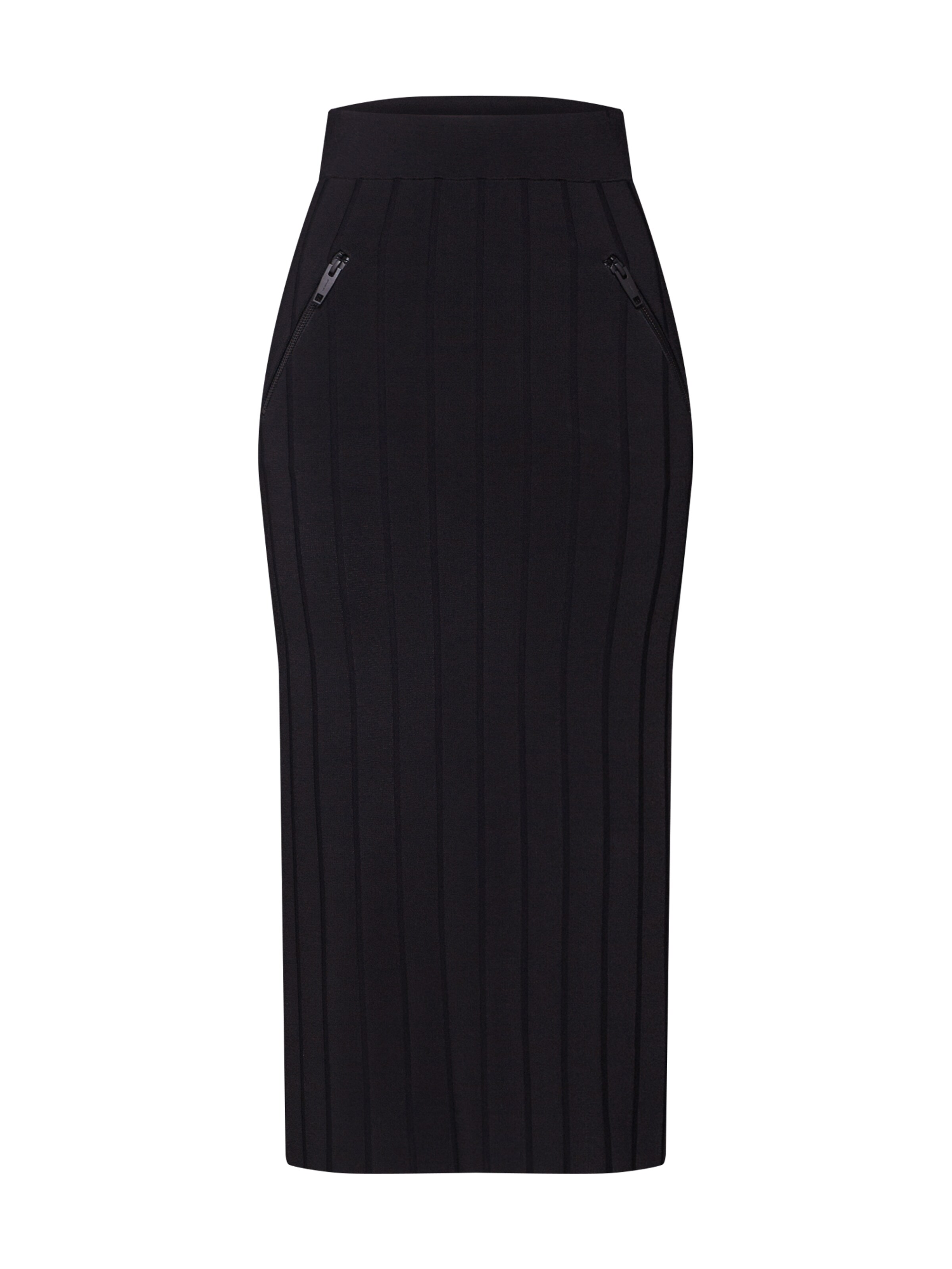 The Kooples - Rok 'FJUP19031S' in de kleur Zwart