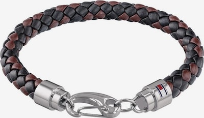 TOMMY HILFIGER Náramek - hnědá / černá / stříbrná, Produkt