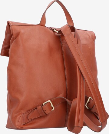 BREE Rucksack 'Stockholm 13' in Braun