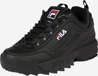 FILA Baskets basses 'Disruptor' en rouge / noir / blanc, Vue avec produit