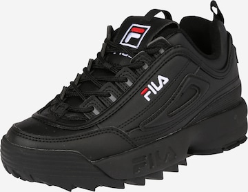 FILA - Zapatillas deportivas bajas 'Disruptor' en negro: frente