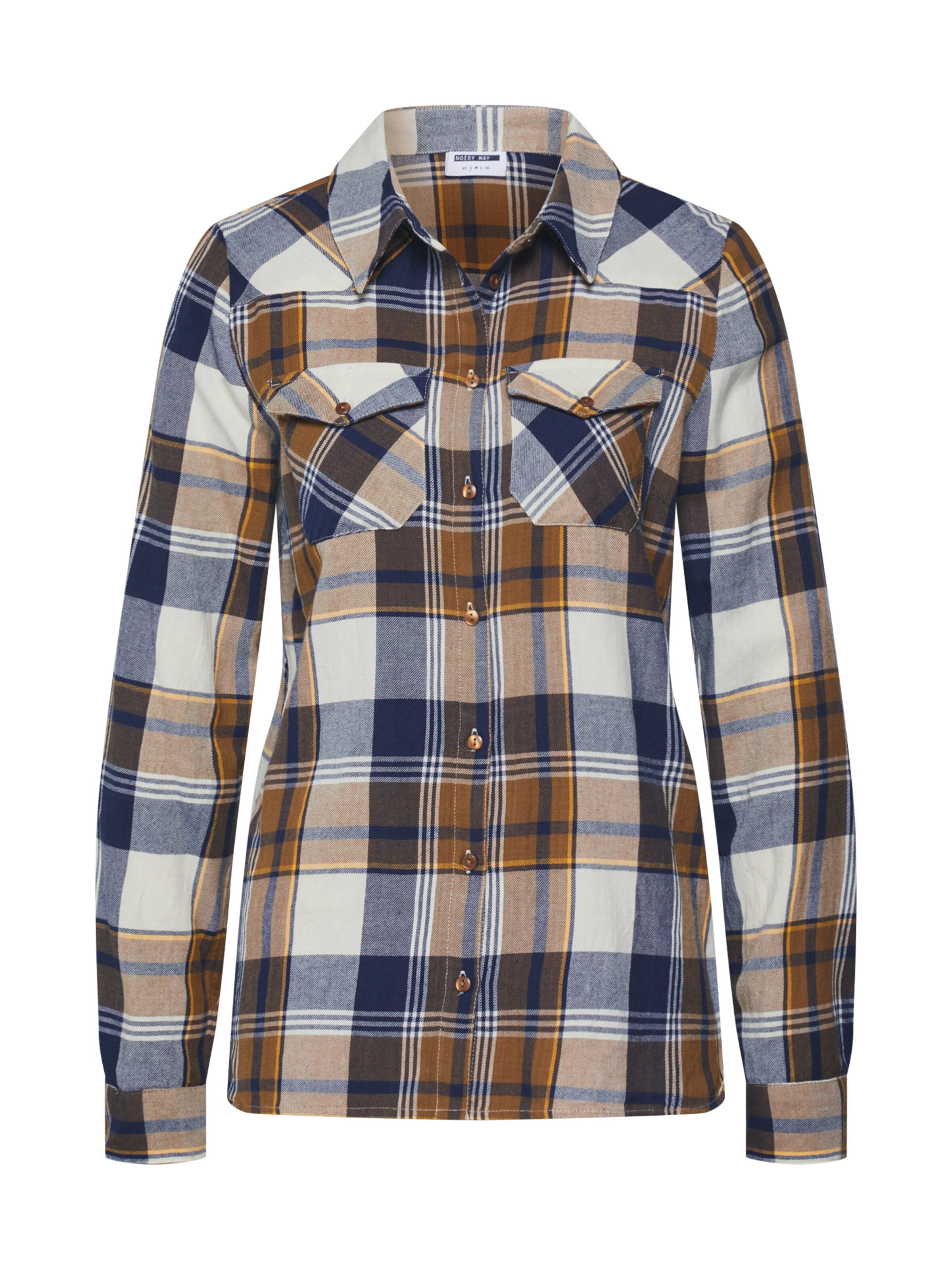 Noisy may - Blouse 'ERIK' in de kleur Blauw