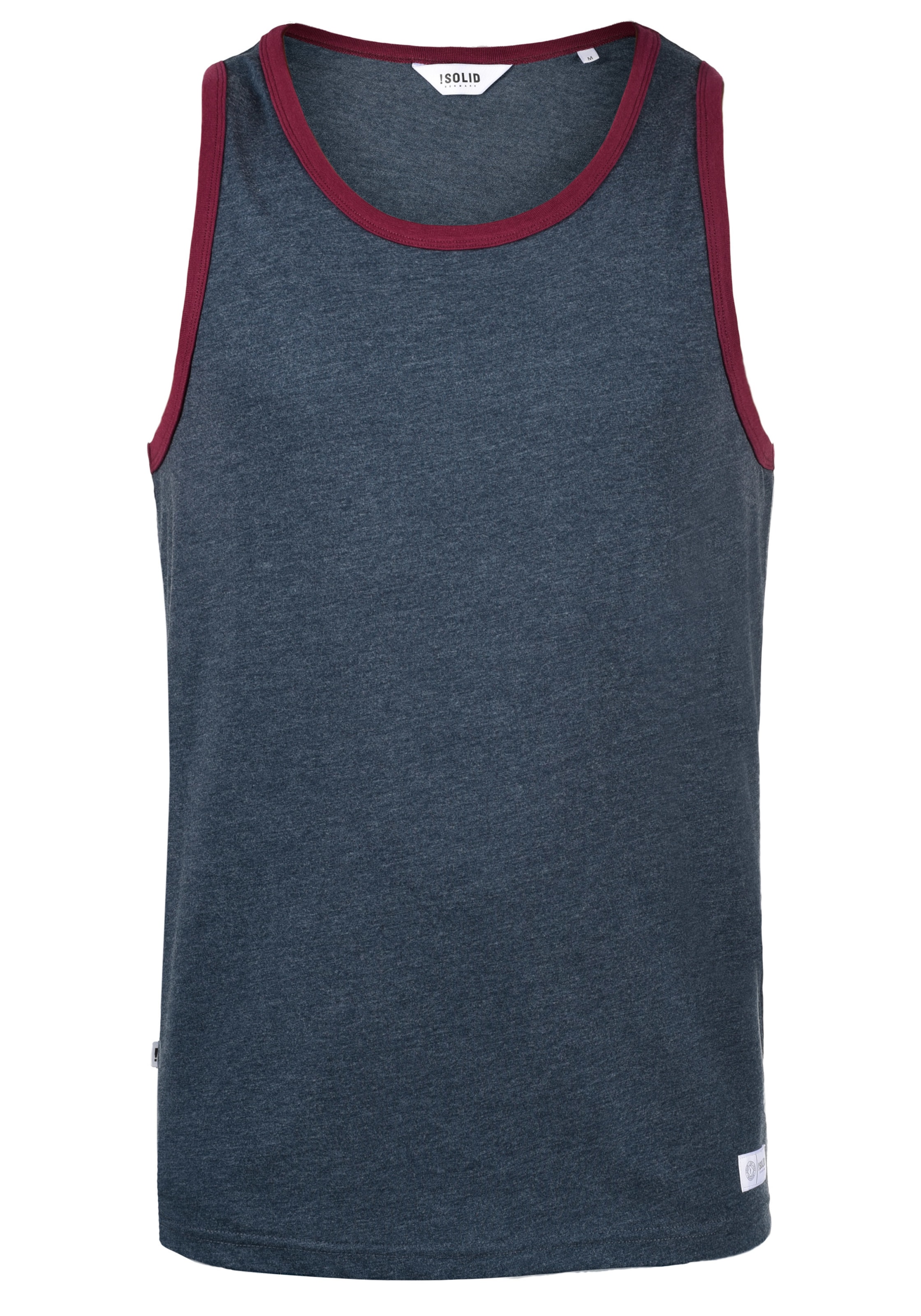 !Solid - Camiseta 'Malino' en azul: frente