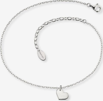 Engelsrufer Foot Jewelry 'Erf-Lilheart' in Silver: front