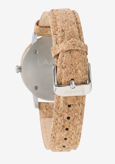LAiMER Damen Armbanduhr Holzuhr 'Jutta' in ocker, Produktansicht