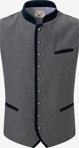 Gilet folklorique 'Alonso' STOCKERPOINT en gris : devant