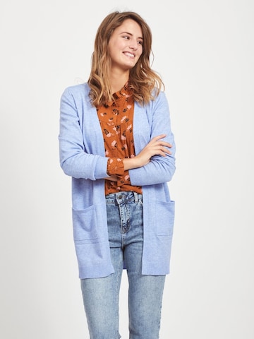 Cardigan OBJECT en bleu : devant