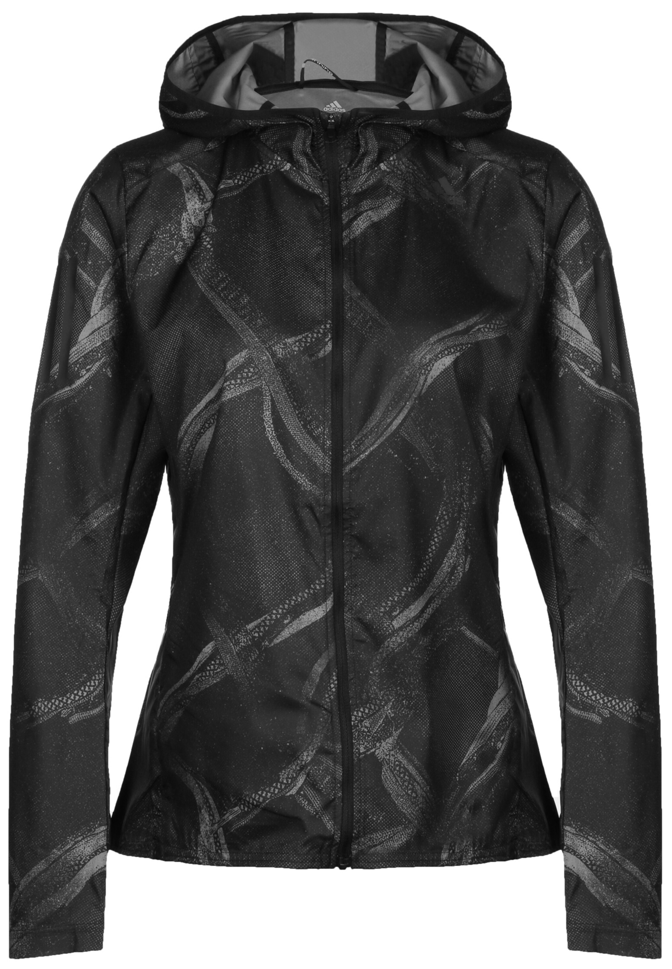 ADIDAS PERFORMANCE - Jacke 'Own the Run Graphic' in grau