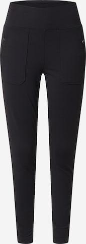 THE NORTH FACE Skinny Outdoor trousers 'Paramount Hybrid' in Black: front