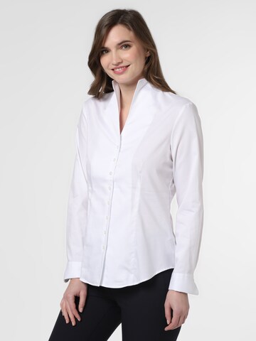 Franco Callegari Blouse in Wit: voorkant