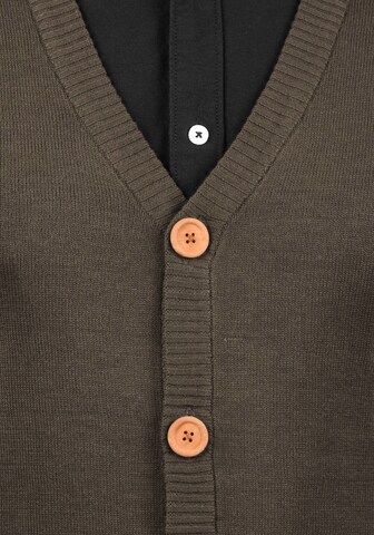 BLEND Sweater Vest 'Lennardo' in Brown