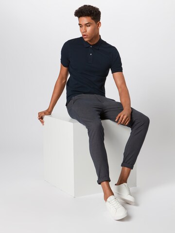 OLYMP Slim fit Shirt 'Level 5' in Blauw