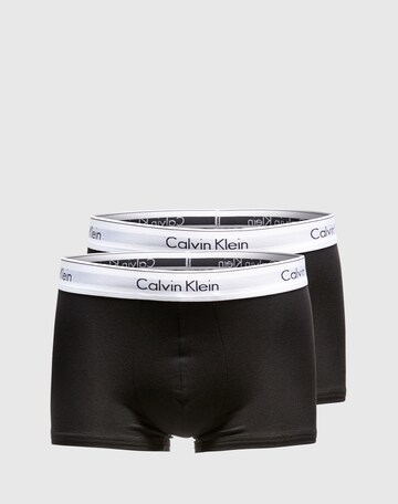 Calvin Klein Underwear تقليدي شورت بوكسر بلون أسود: الأمام