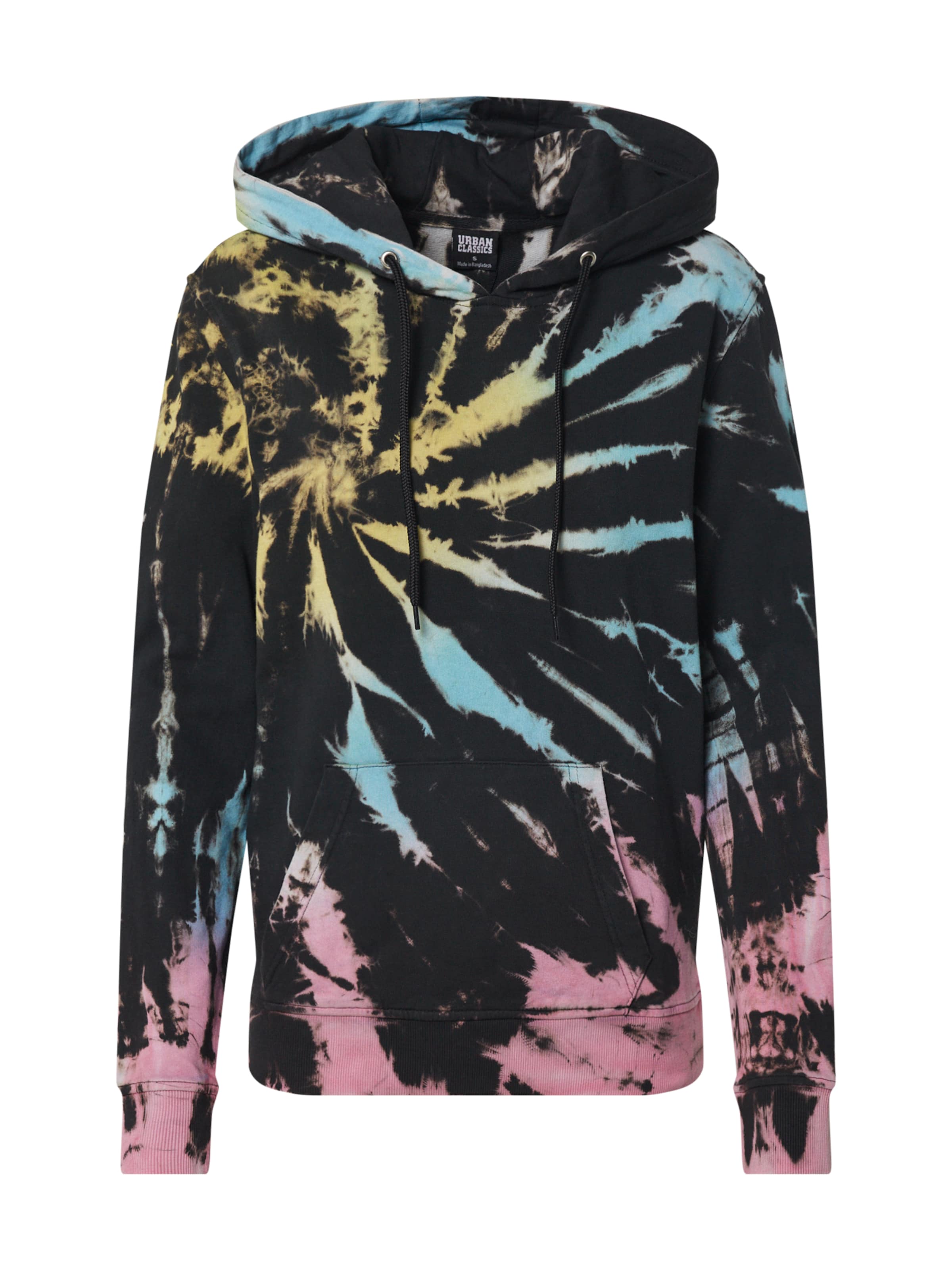 Sweat-shirt Urban Classics en noir : devant