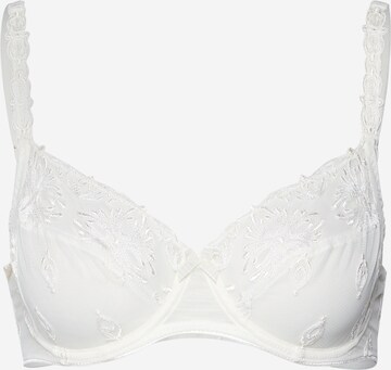 Invisible Soutien-gorge Chantelle en blanc : devant