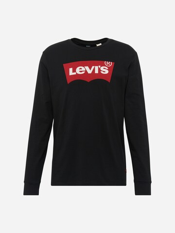 LEVI'S ® T-shirt 'LS Graphic Tee T2' i svart: framsida